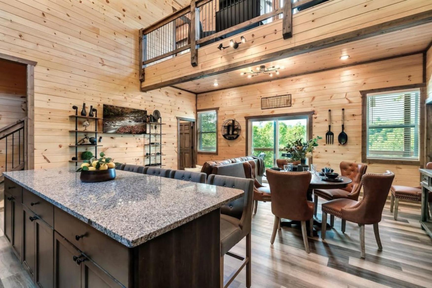 Tranquil Mountain Getaway By Ghosal Luxury Lodging Gatlinburg Eksteriør billede