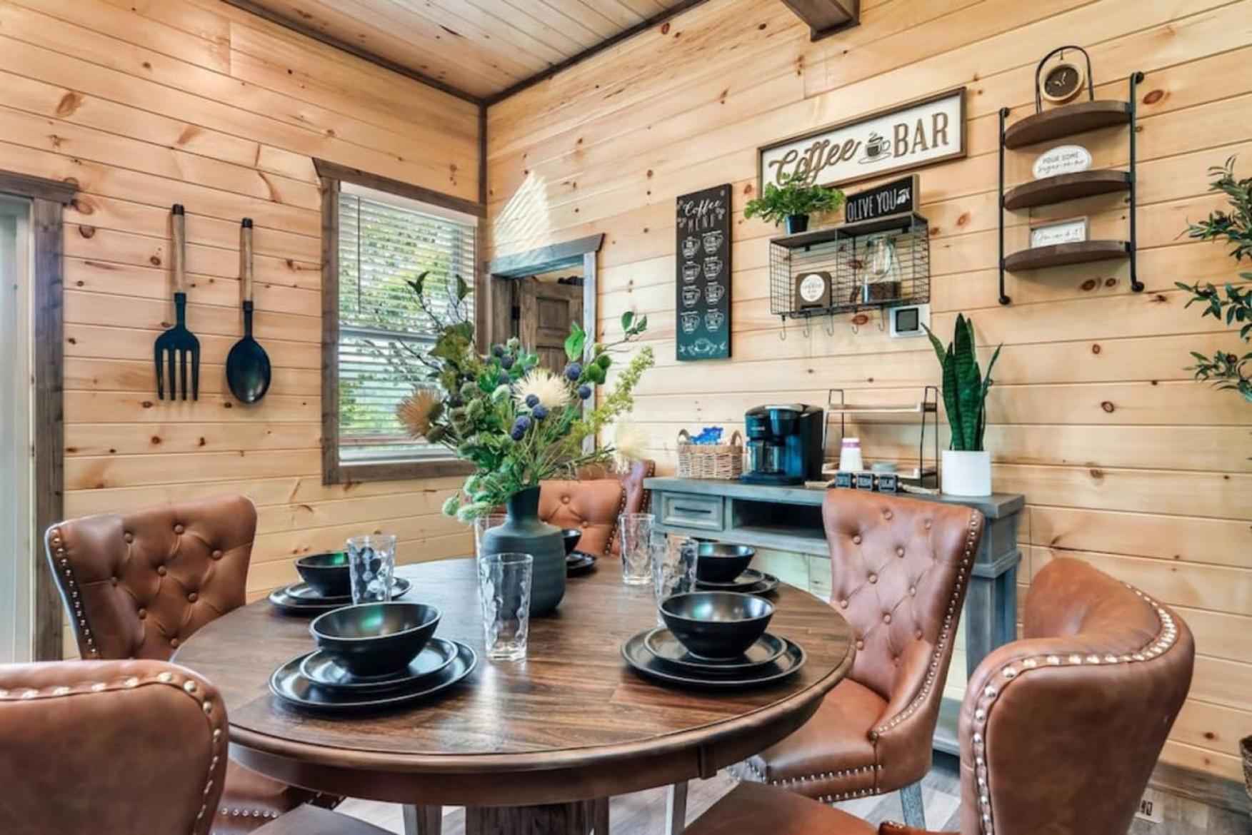 Tranquil Mountain Getaway By Ghosal Luxury Lodging Gatlinburg Eksteriør billede