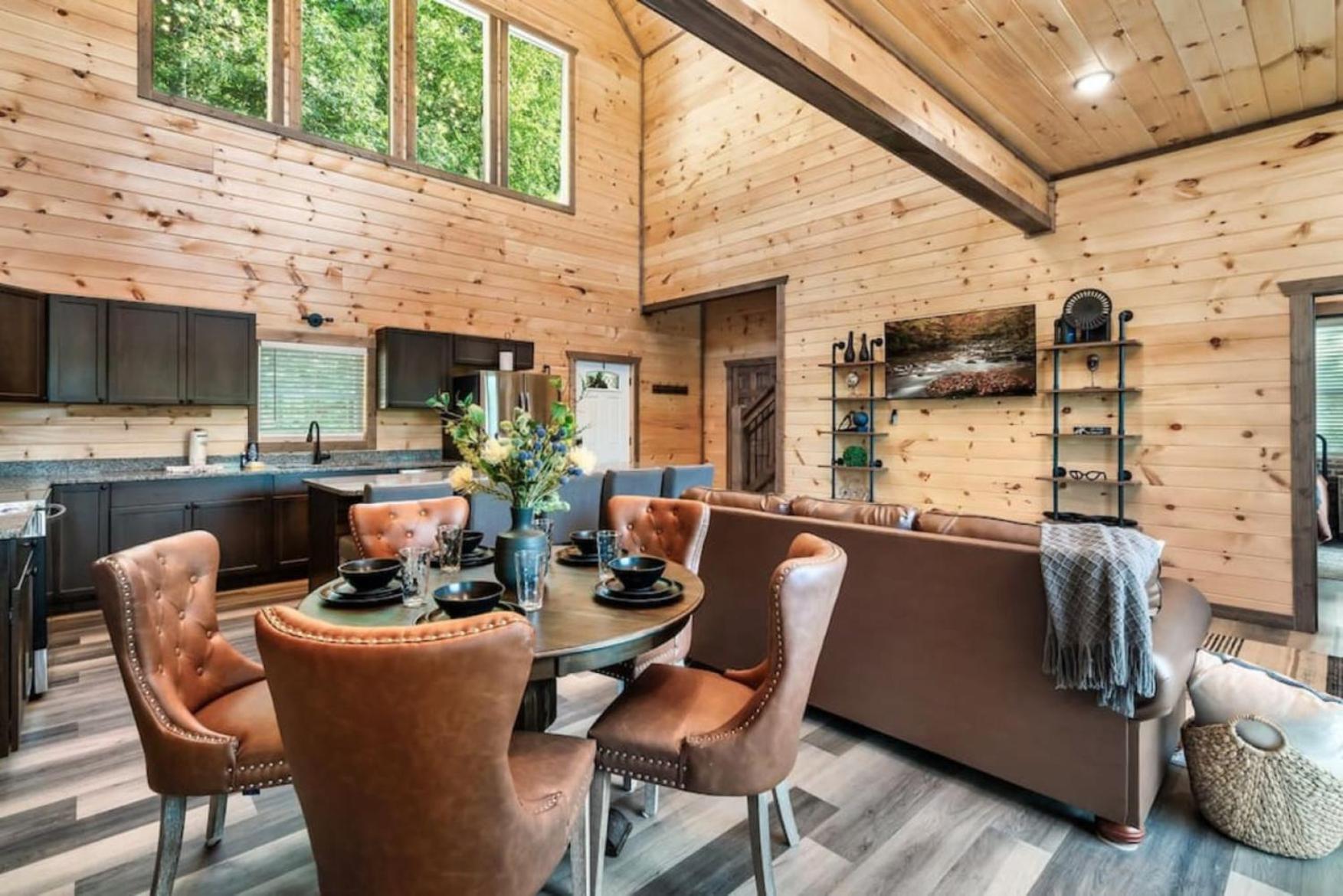 Tranquil Mountain Getaway By Ghosal Luxury Lodging Gatlinburg Eksteriør billede