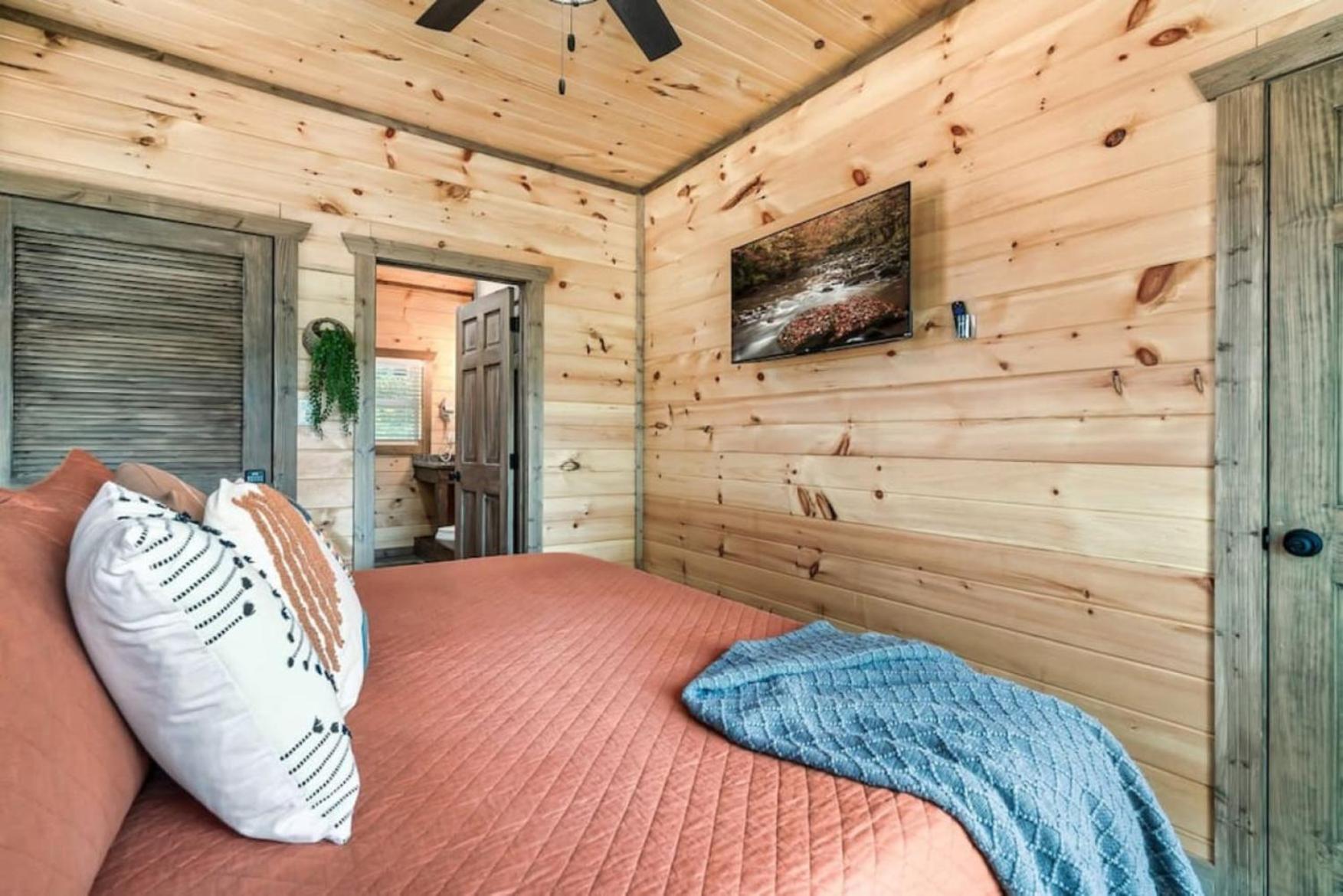 Tranquil Mountain Getaway By Ghosal Luxury Lodging Gatlinburg Eksteriør billede
