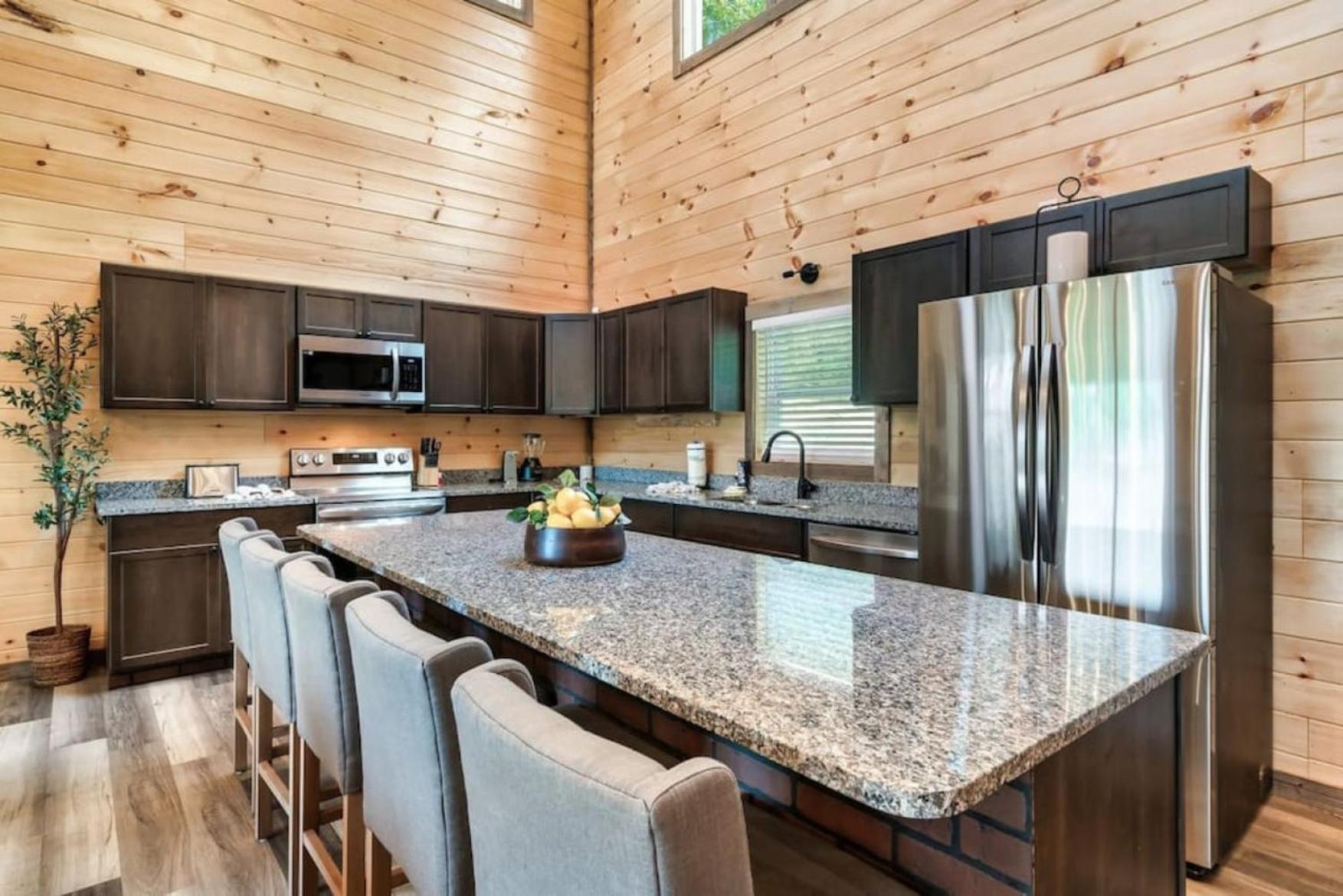 Tranquil Mountain Getaway By Ghosal Luxury Lodging Gatlinburg Eksteriør billede
